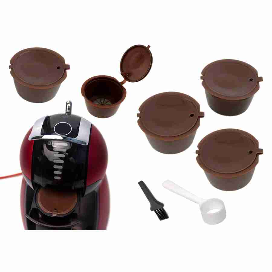 Set 5 capsule reutilizabile pentru Aparatele de Cafea Dolce Gusto (Espressoare Dolce Gusto) Scule Prodrom