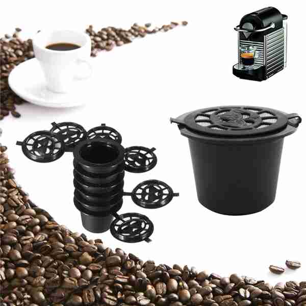 Set 5 capsule reutilizabile pentru Aparatele de Cafea Nespresso (Espressoare Nespresso) Scule Prodrom