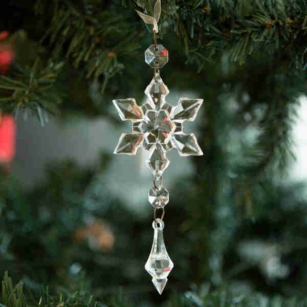 Ornament pentru bradul de Crăciun - fulg de nea - 2 forme Scule Prodrom