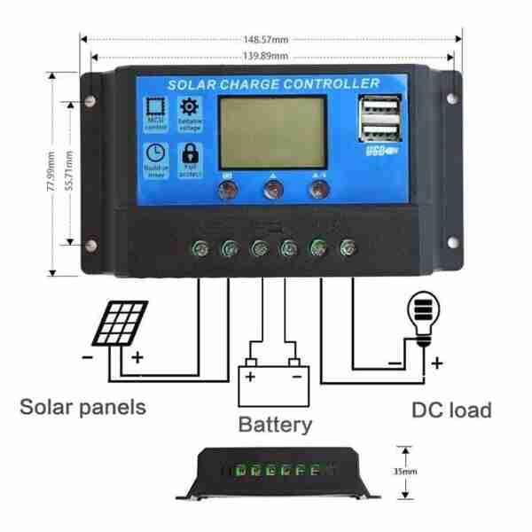 Controler/Regulator de incarcare panou solar