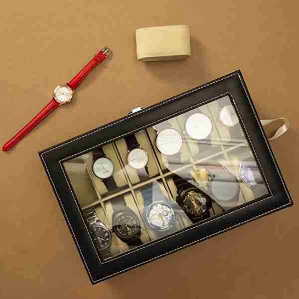 Cutie ceasuri pentru depozitare 12 ceasuri