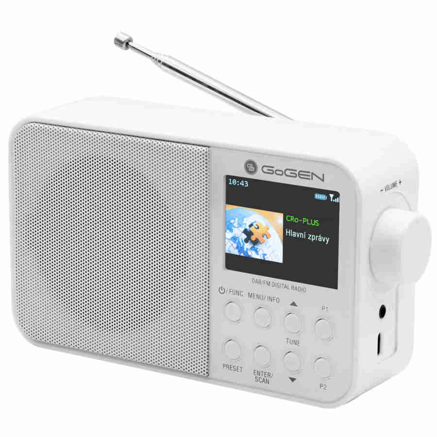 Radio portabil GoGEN DAB 500 BTCW cu tuner DAB+ si FM