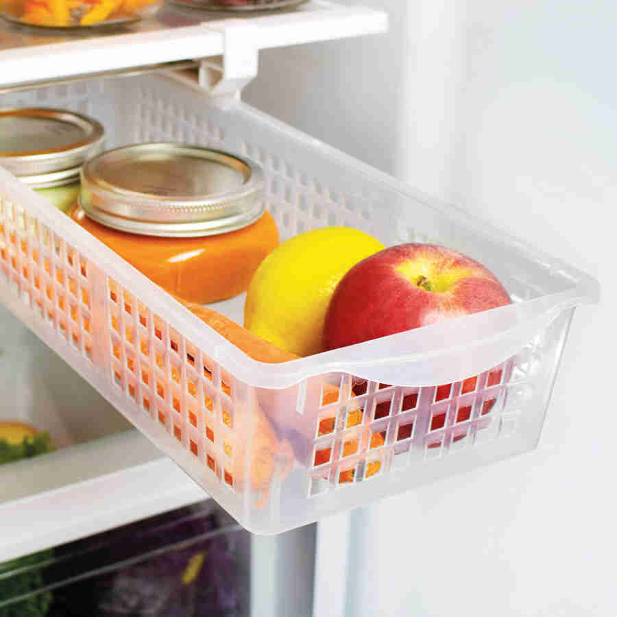 Coș pentru frigider - pentru păstrarea odorizantelor - 41 x 16 x 9