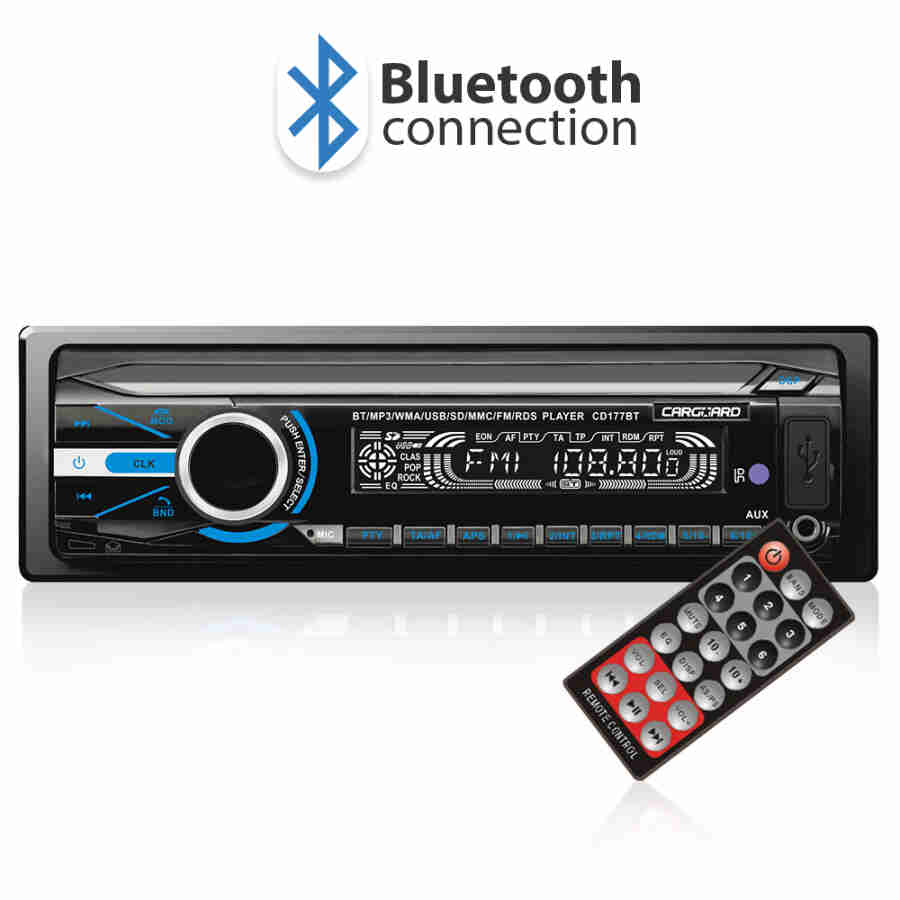 MP3 player auto cu BLUETOOTH și față detașabilă 4 x 50W - CARGUARD